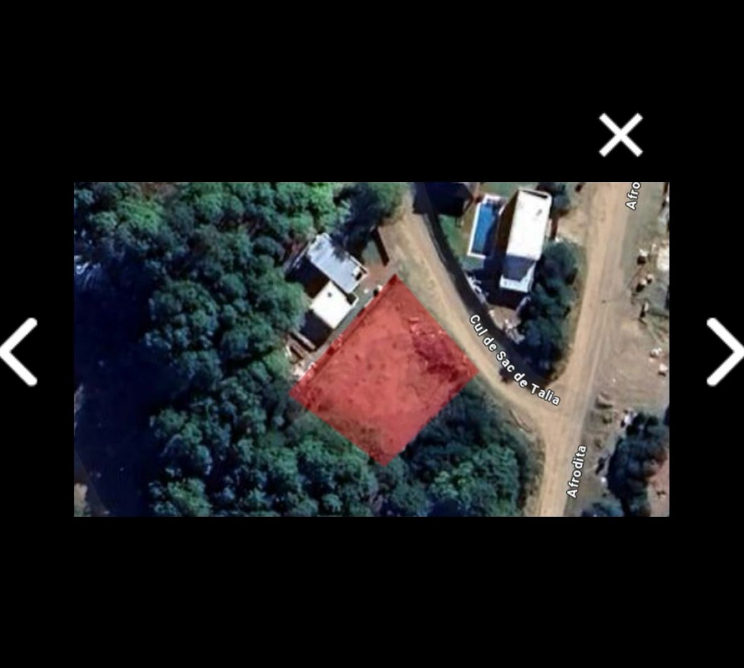 LOTE EN VTA ZONA NAYADES II