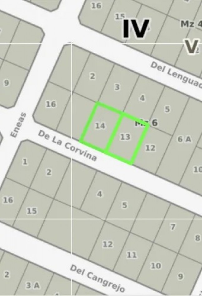 Dos Lotes Multifamiliar/Comercial