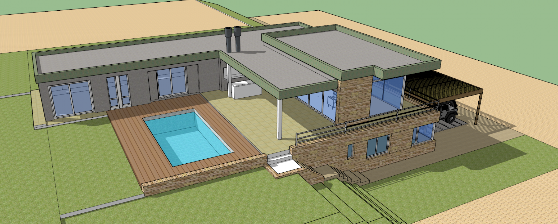 LOTE CON PROYECTO DE OBRA