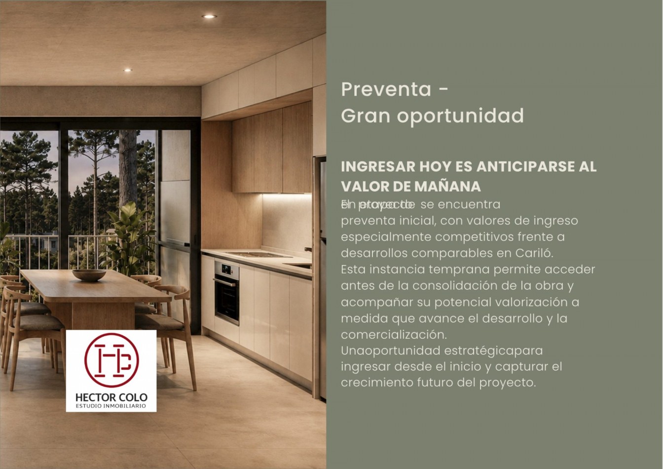 Preventa Exclusiva - Cilene Avutarda | 2 y 3 Ambientes | Carilo