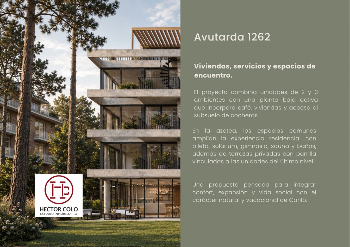 Preventa Exclusiva - Cilene Avutarda | 2 y 3 Ambientes | Carilo