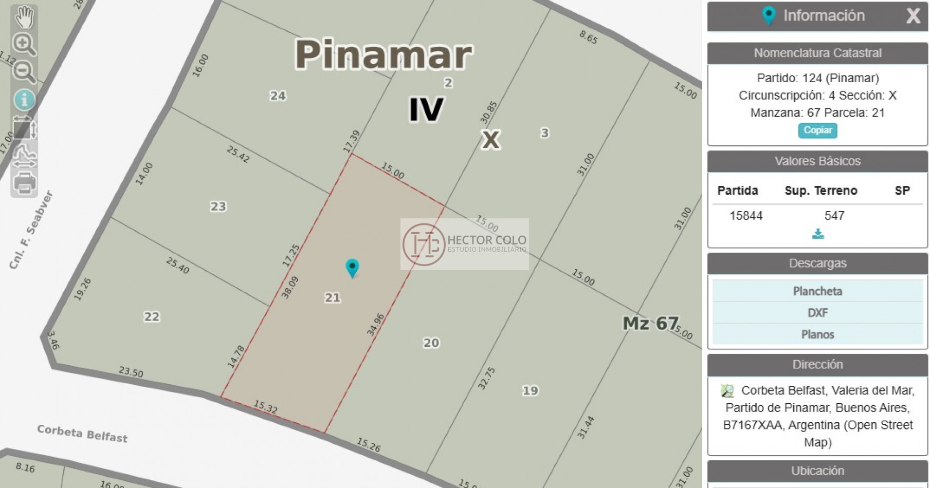 Venta de lote Multifamiliar, Valeria del Mar