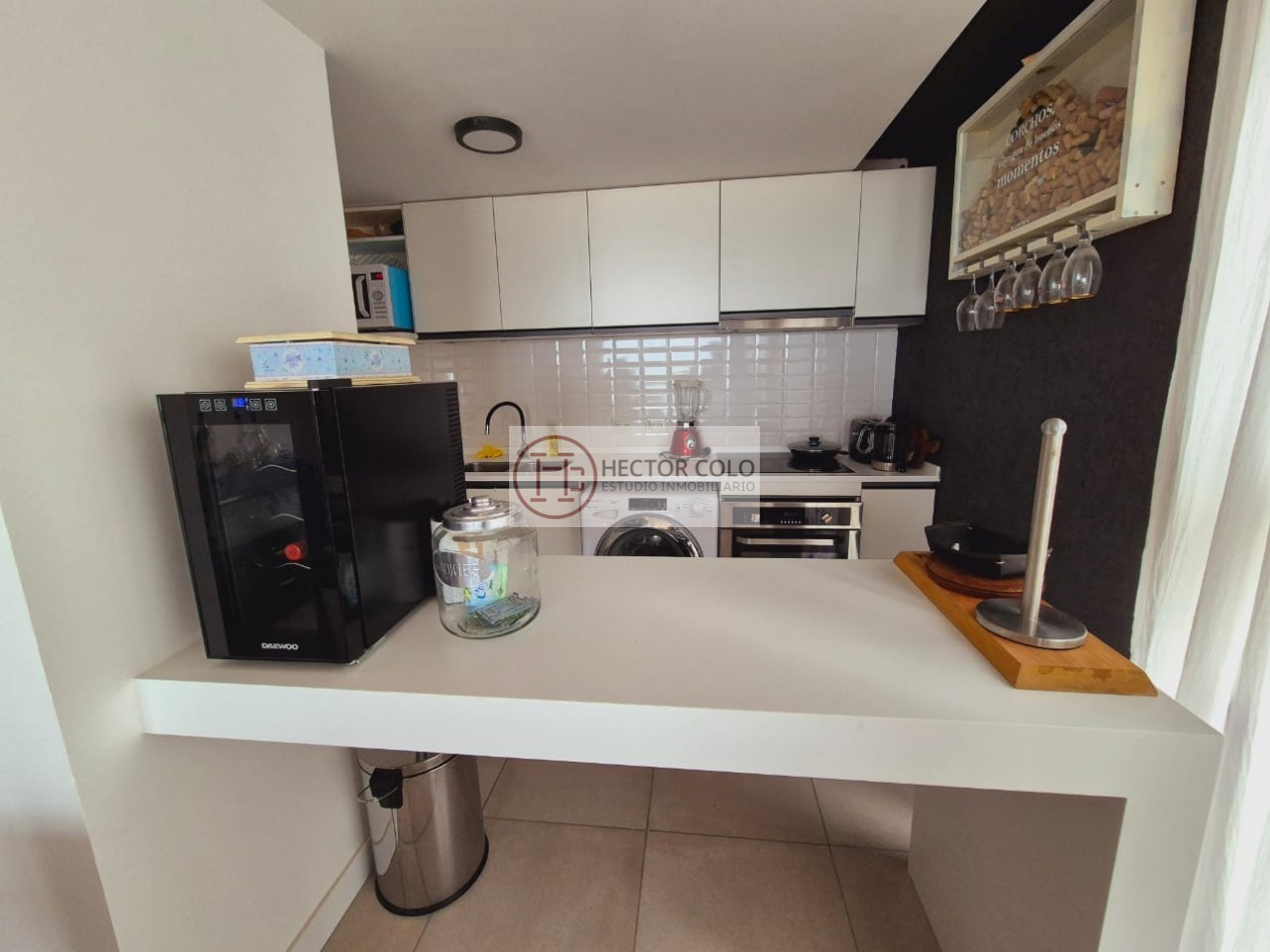 Departamento 3 ambientes con vista plena al Mar