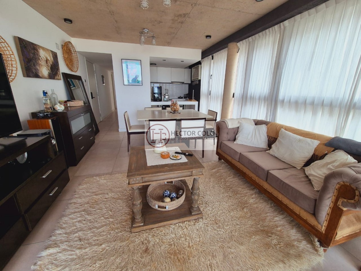 Departamento 3 ambientes con vista plena al Mar