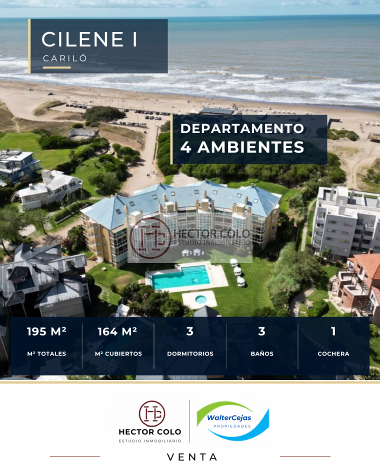 Venta Departamento Cariló - Complejo Cilene 1
