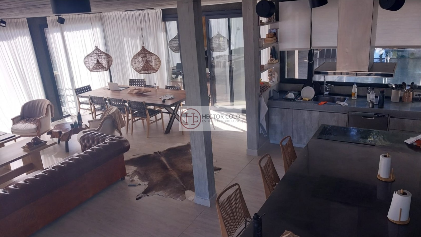 Alquier TEMPORAL casa Costa Esmeralda. 6 ambientes con Pileta
