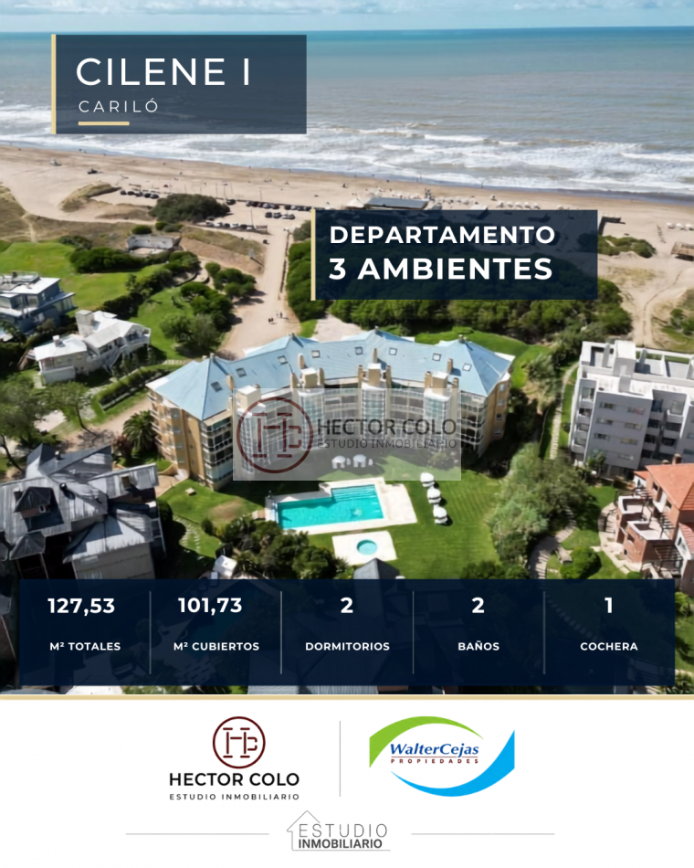 Venta Departamento Cariló - Complejo Cilene 1