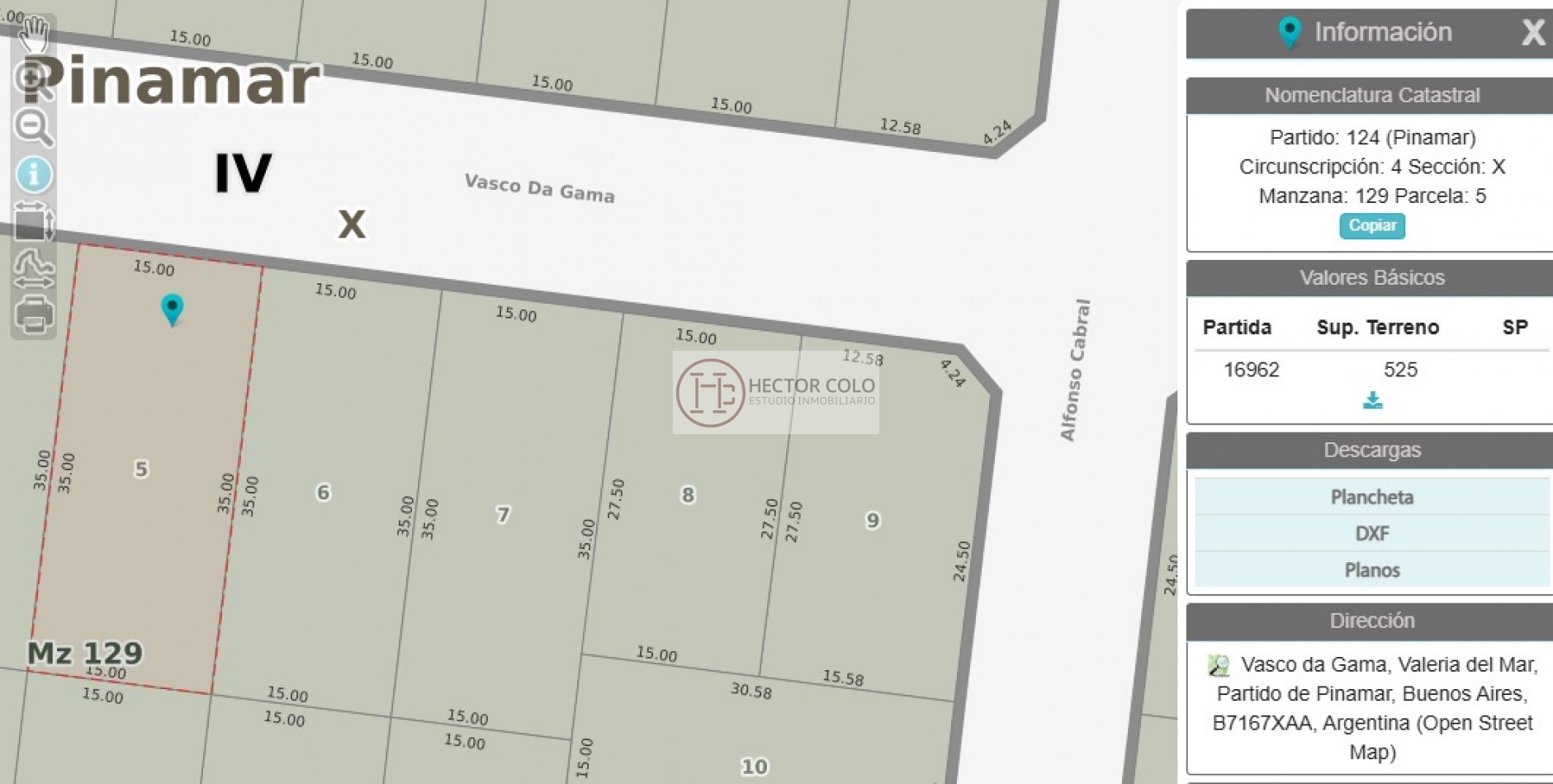 Lote en Valeria del Mar