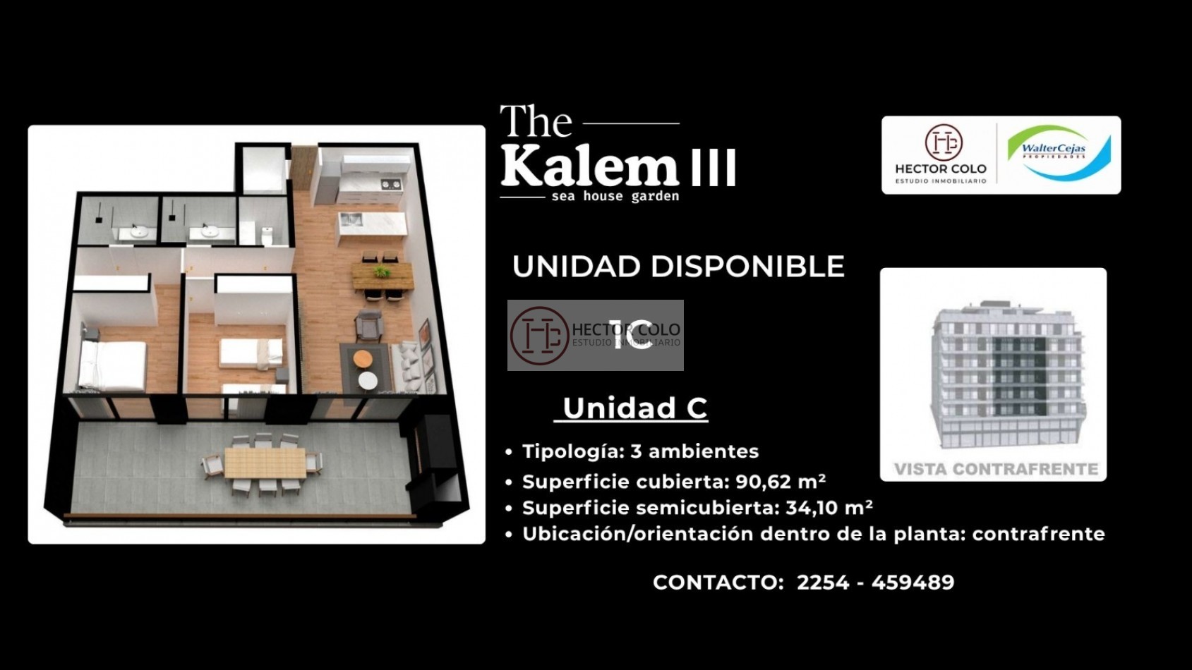 The Kalem III Bunge- Departamento 3 amb