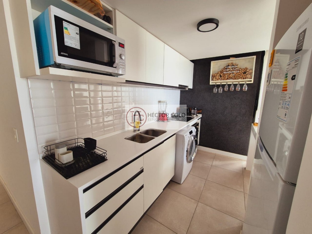 Departamento 3 ambientes con vista plena al Mar