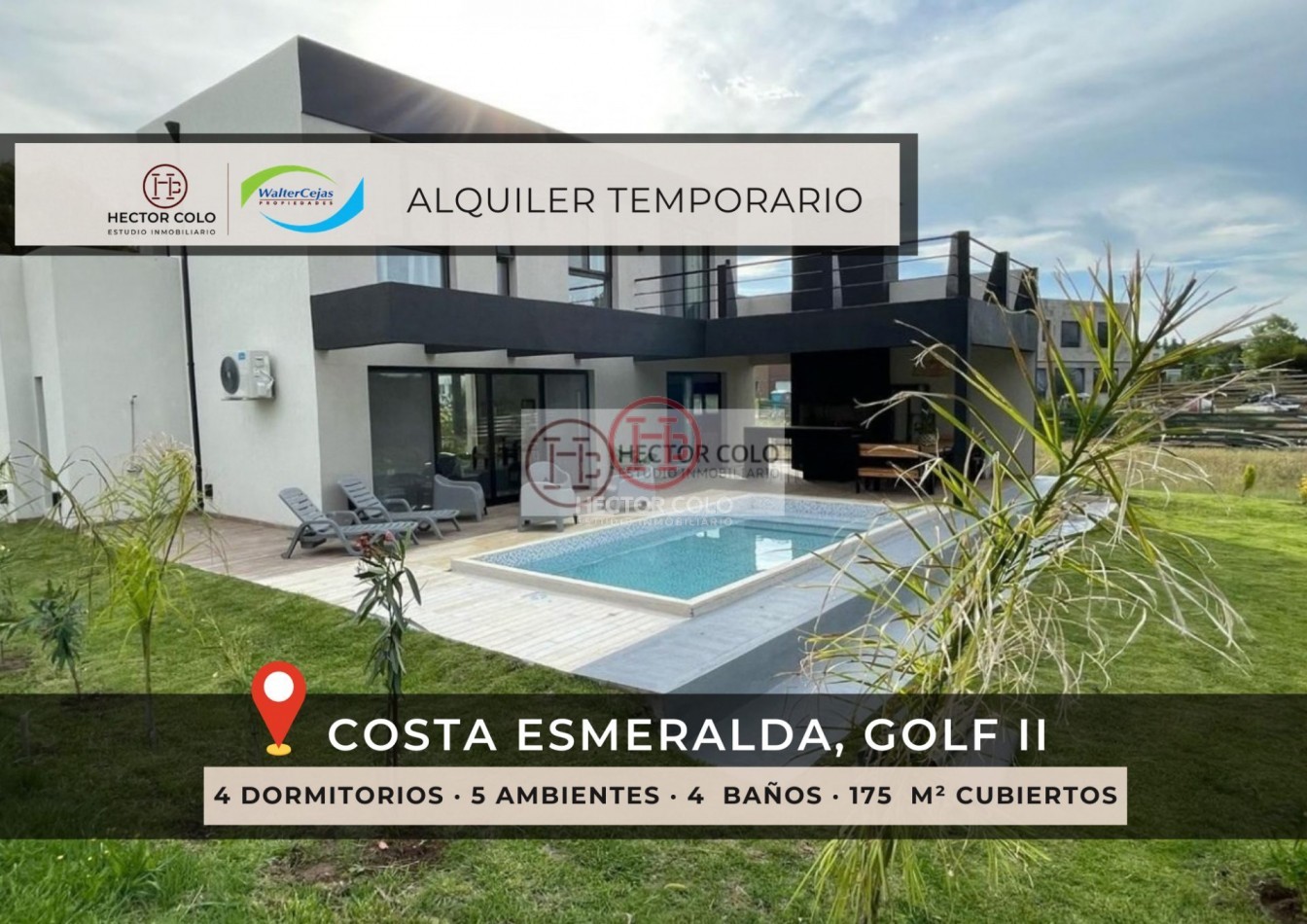  ALQUILER Casa Costa Esmeralda