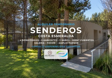 Alquiler Temporal - Casa 77. Senderos 2