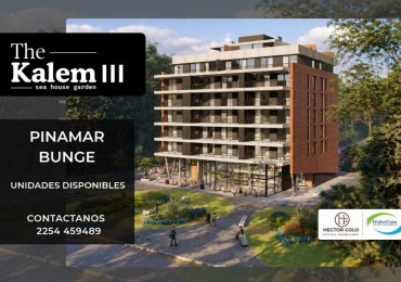The Kalem III Bunge- Departamento 3 amb -MODELO D- POZO-