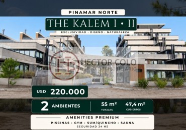 Venta Departamento Premium dos ambientes The Kalem 2 
