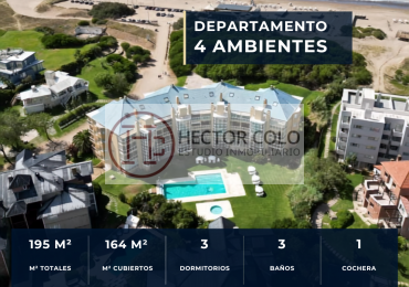 Venta Duplex en Carilo - 4 Ambientes con Vista al Mar en Complejo Cilene 1