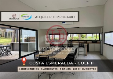 Alquier temporal GOLF II 494. Costa esmeralda