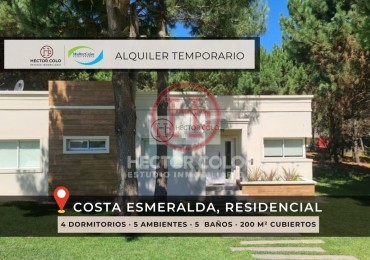 Alquiler Casa Costa Esmeralda - Residencial 1